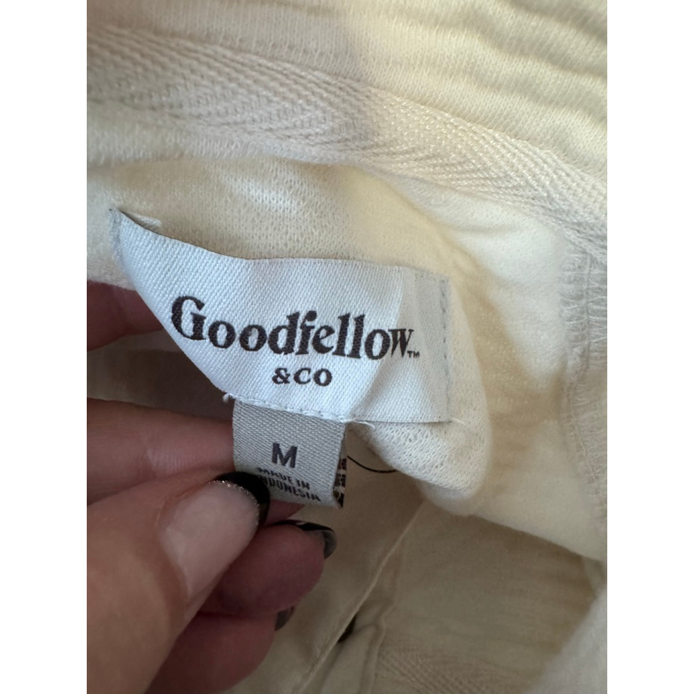 Men's Goodfellow & Co Ivory Quilted Sweatshirt M - Picture 6 of 8